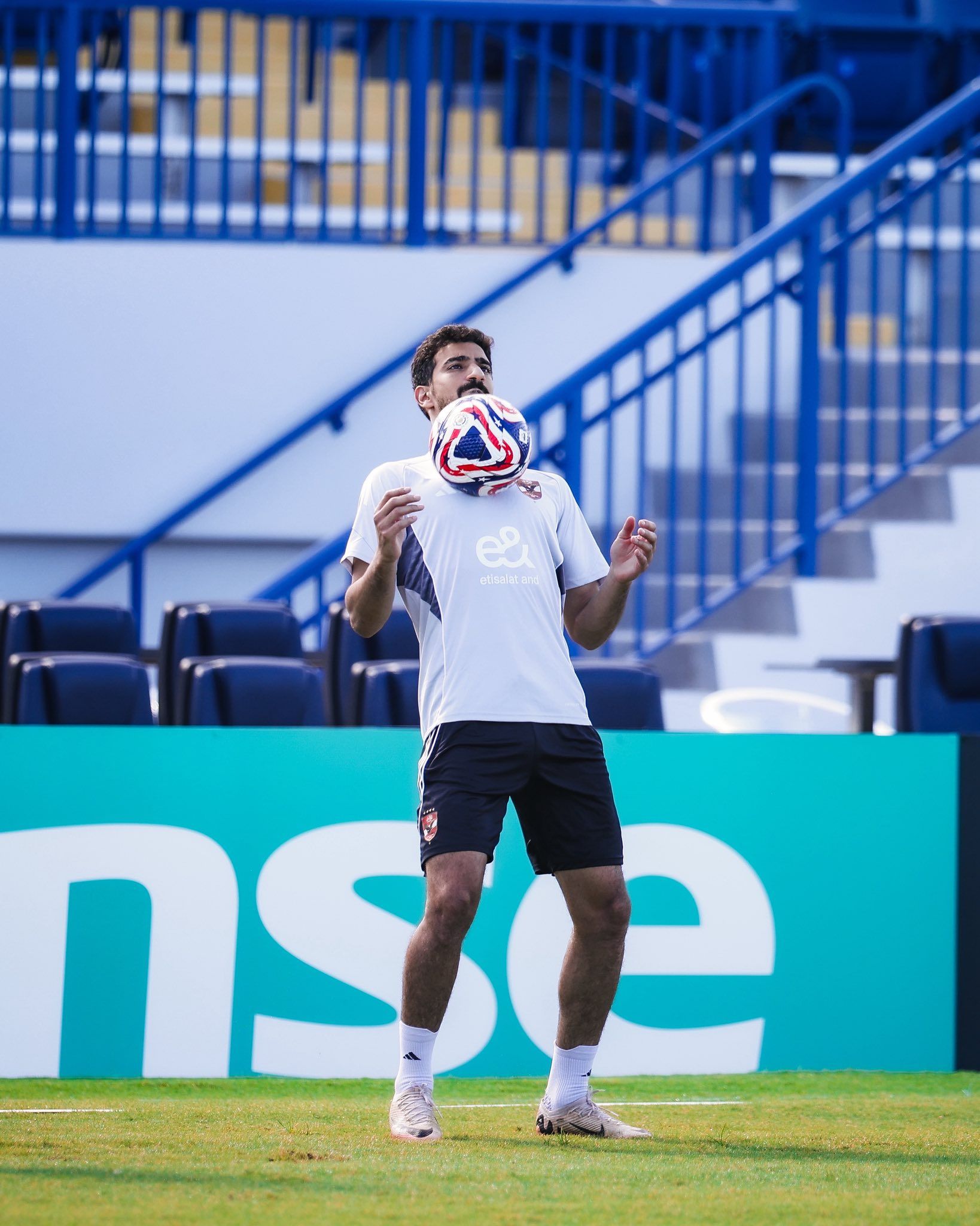 مشاهد من مران الأهلى استعدادا لـ إنتر ميامى فى كأس العالم للأندية