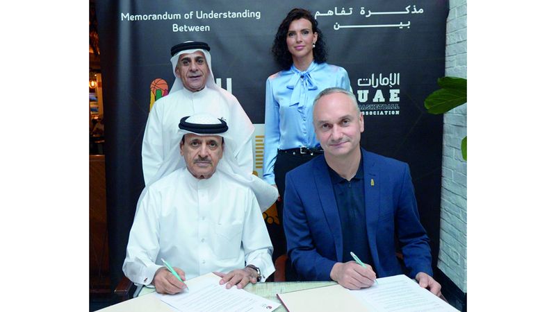 الامارات | اتفاقية تعاون بين الإمارات وليتوانيا لتطوير السلة