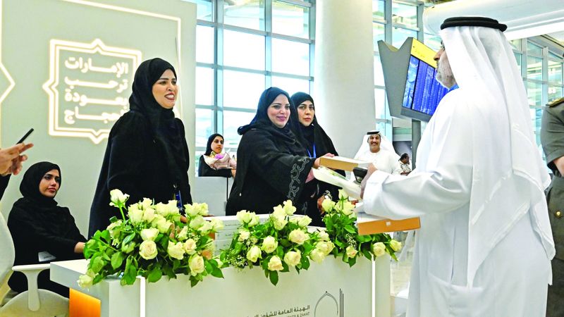 الامارات | «الشؤون الإسلامية» تستقبل حجاج الإمارات