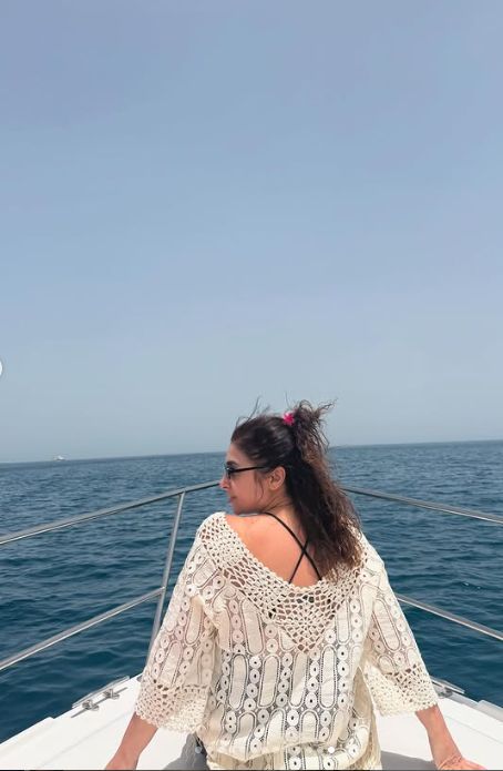 رومانسية روجينا وأشرف زكى في أجازتها الصيفية