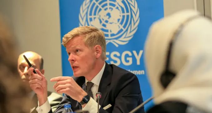 تطورات مفاجئة ...تصريحات جديدة للمبعوث الأممي بشأن خارطة الطريق وتصنيف الحوثيين منظمة إرهابية "بيان"