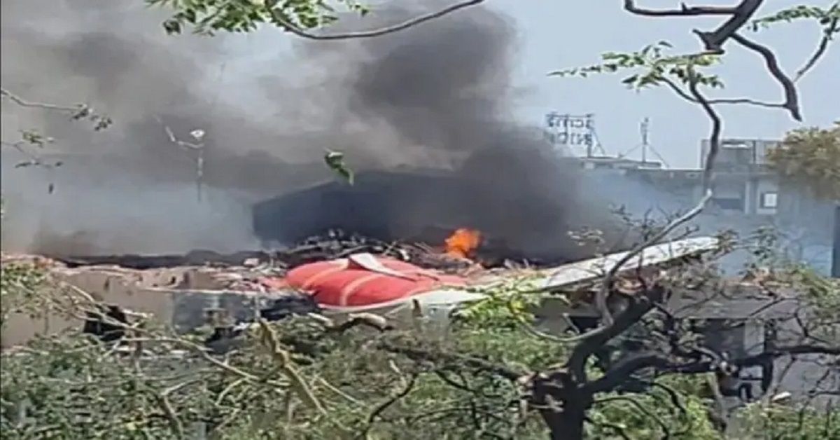 تحطم طائرة هندية في مطار أحمد آباد وعلى متنها 242 راكبًا