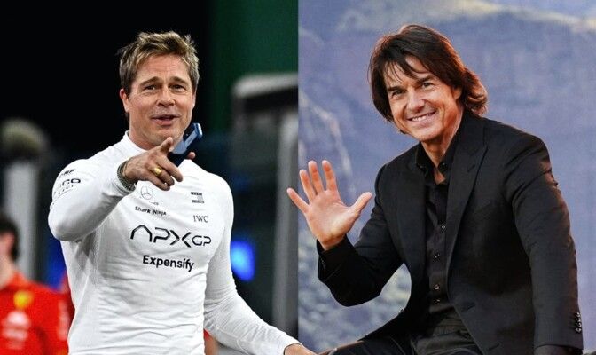 براد بيت يسخر من أفلام توم كروز بعد سؤاله عن إحتمال تعاون بينهما