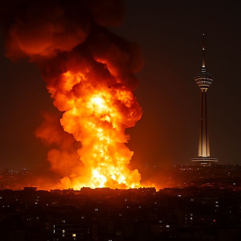 عاجل : أول تعليق من أمريكا على ضرب إسرائيل لإيران