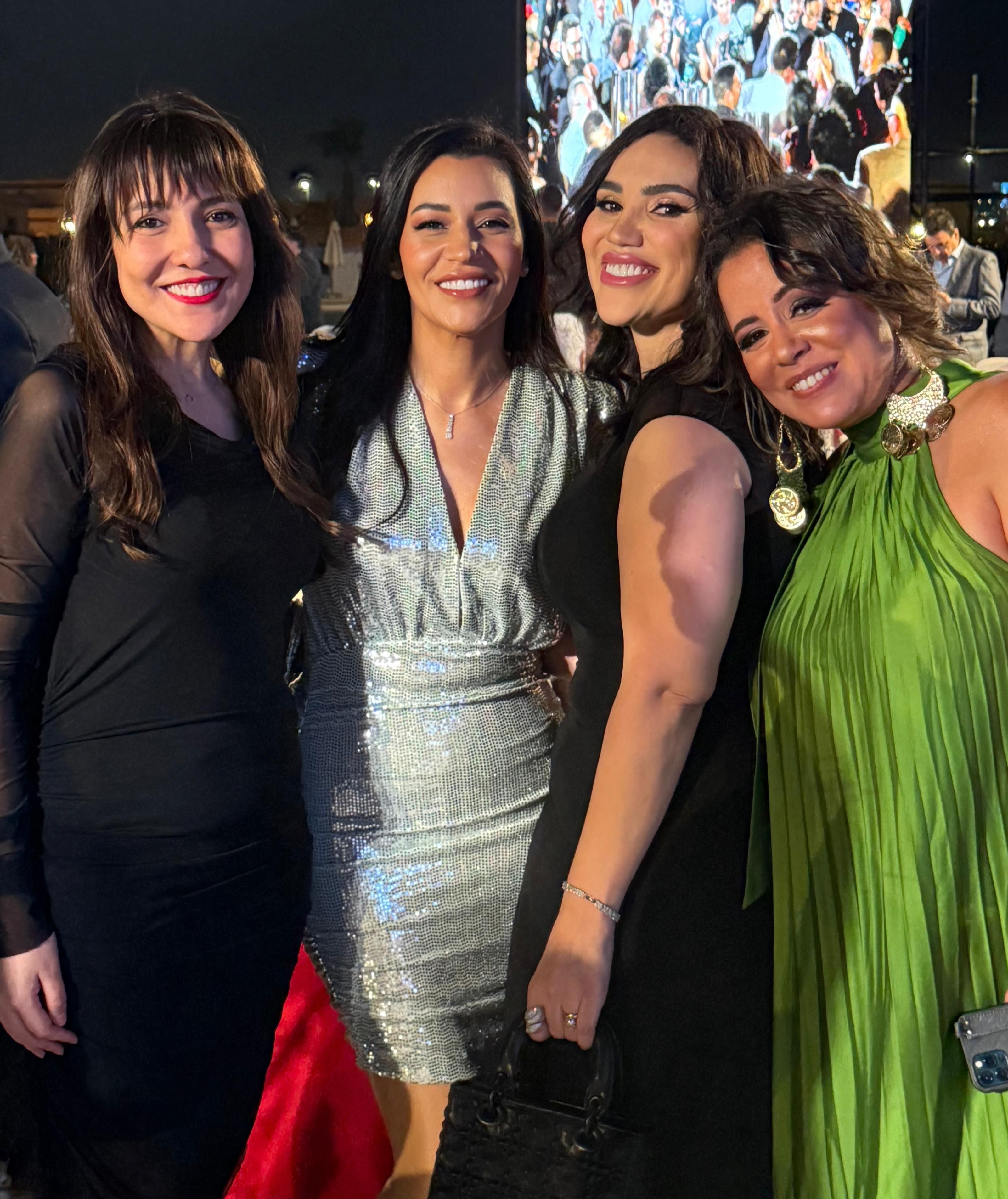 حسن الرداد وبتول عرفة ومدحت العدل ومى فاروق فى حفل زفاف منة القيعى (صور)