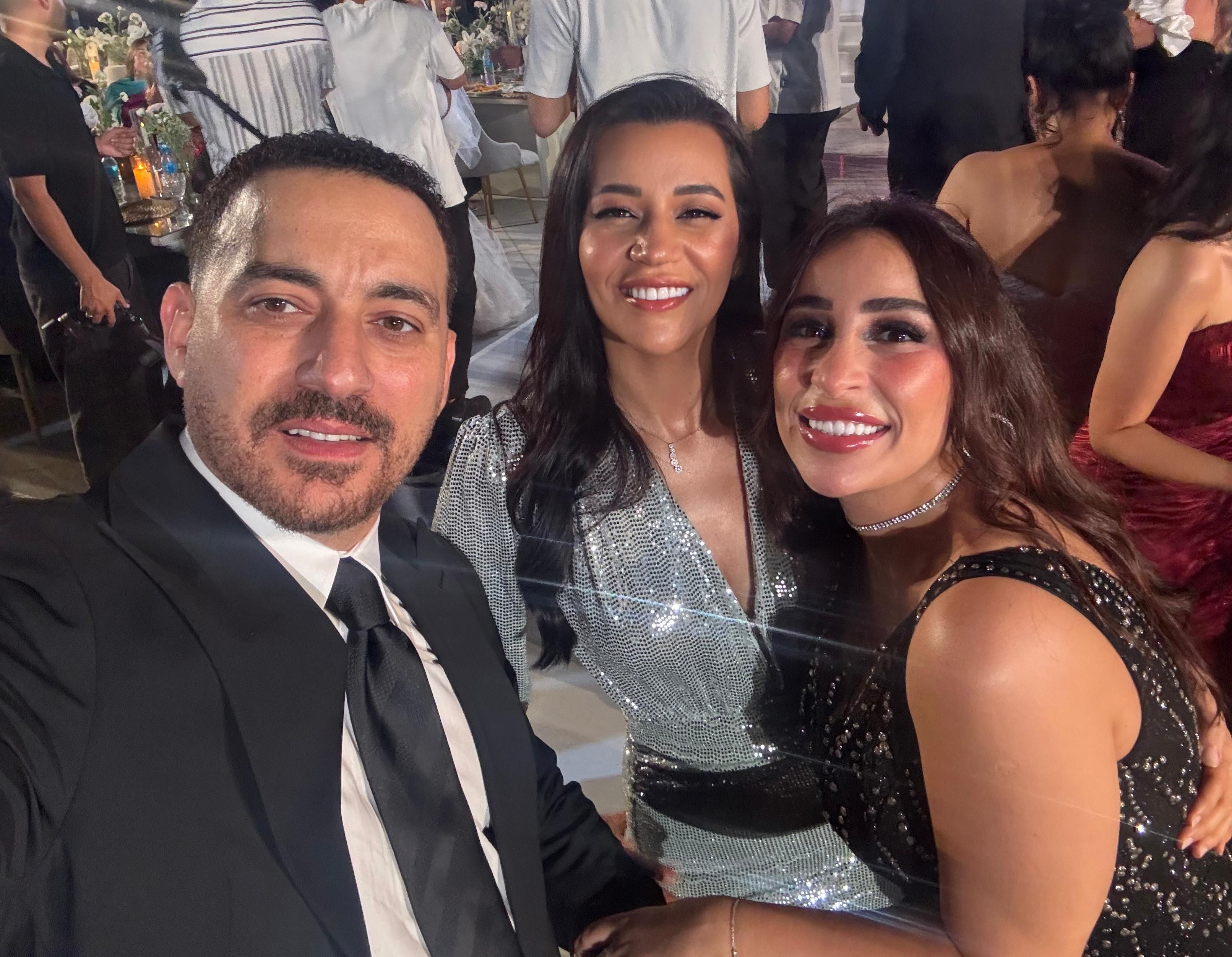 حسن الرداد وبتول عرفة ومدحت العدل ومى فاروق فى حفل زفاف منة القيعى (صور)