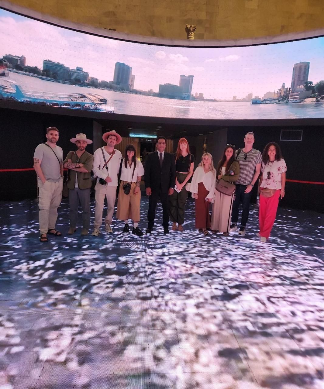 رحلة تعريفية لوفد من المدونين والمؤثرين الأمريكان بالمقصد المصري