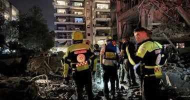 هيئة البث الإسرائيلية: 17 مصابا على الأقل بسبب القصف الصاروخى الإيرانى