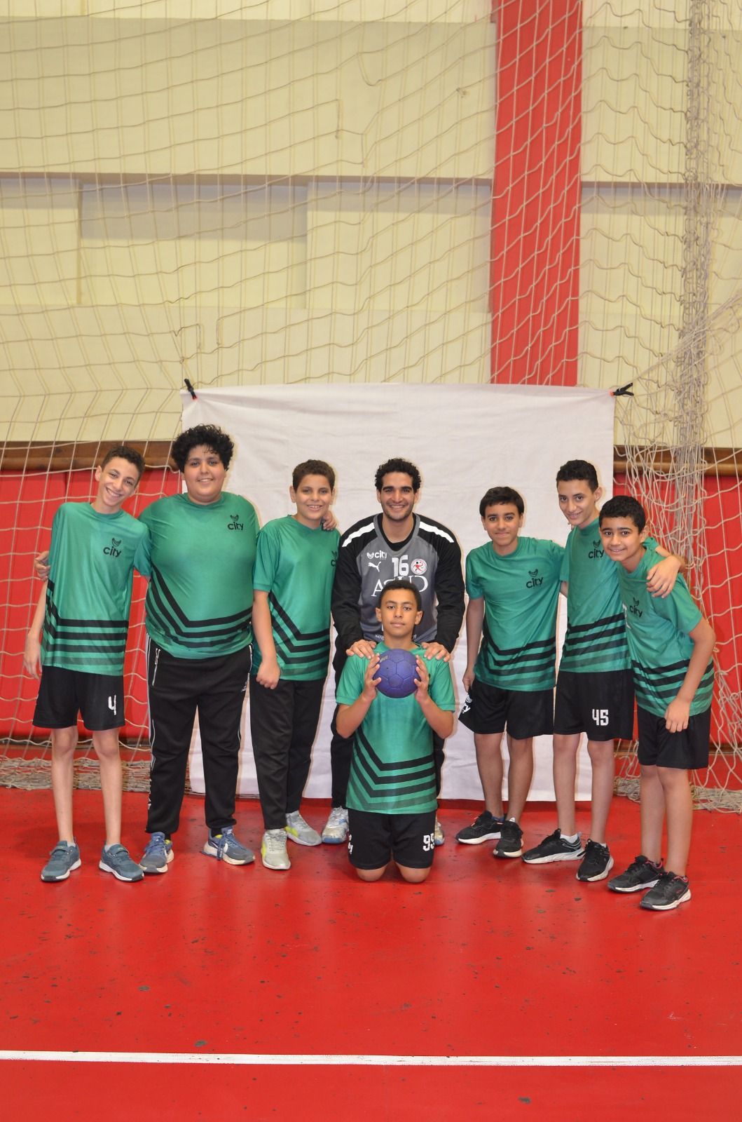 مواجهة قوية ومُلهمة بين ناشئي سيتي كلوب ومنتخب مصر لليد استعدادا لكأس العالم