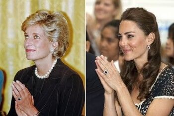 كيت ميدلتون تتخلى عن خاتم الأميرة ديانا الشهير .. وهذه البدائل التي إعتمدتها