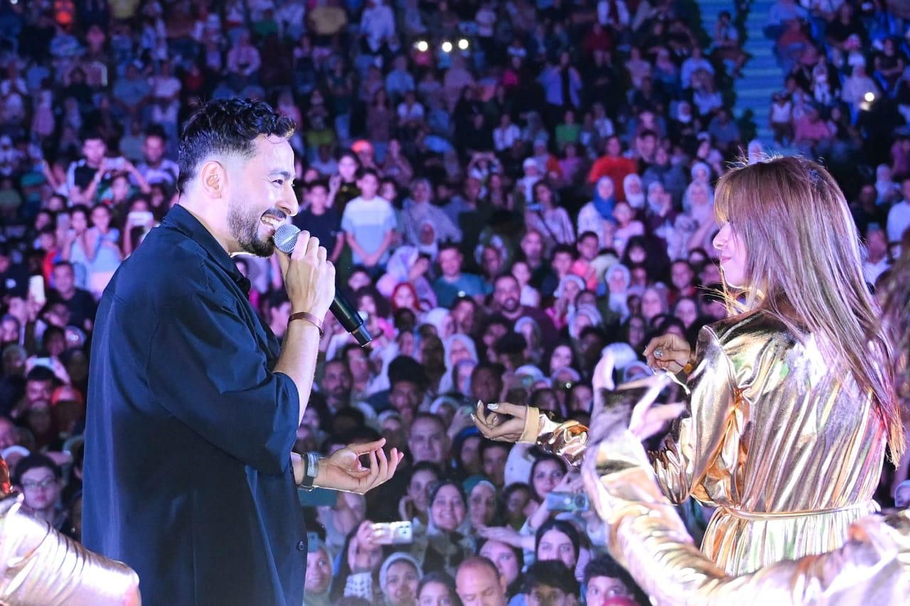 حماده هلال يتألق بأجمل أغانيه فى حفل القطامية.. صور