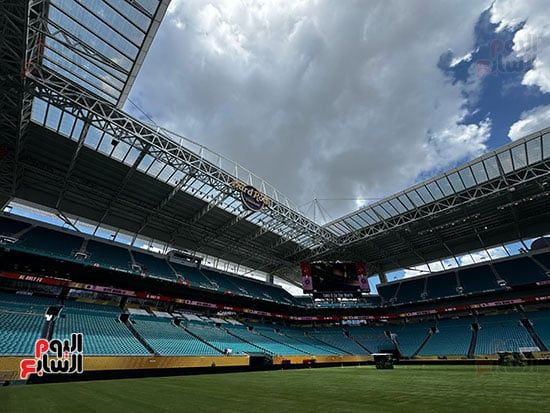 بعدسة الخليج 365.. شاهد ملعب "هارد روك" قبل مواجهة الأهلى وإنتر ميامى.. صور