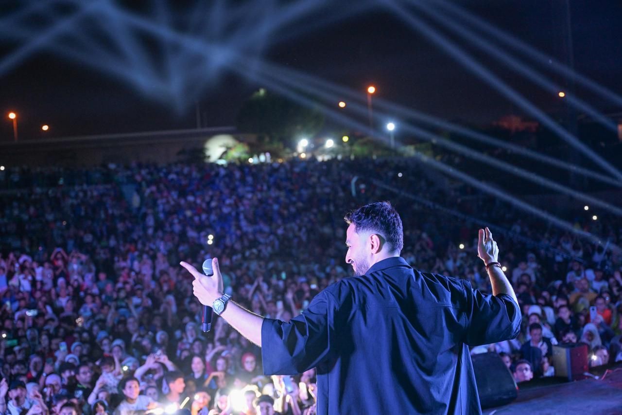 حماده هلال يتألق بأجمل أغانيه فى حفل القطامية.. صور