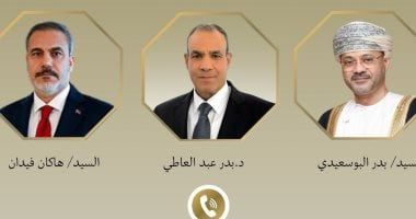 اتصالان هاتفيان لوزير الخارجية والهجرة مع نظيريه العُماني والتركي