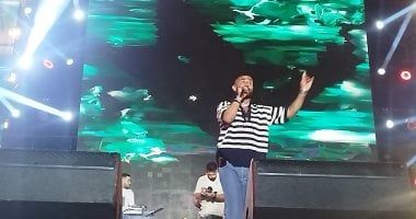 أحمد سعد يُحيى حفلا بنادى الشمس وسط حضور جماهيرى.. صور