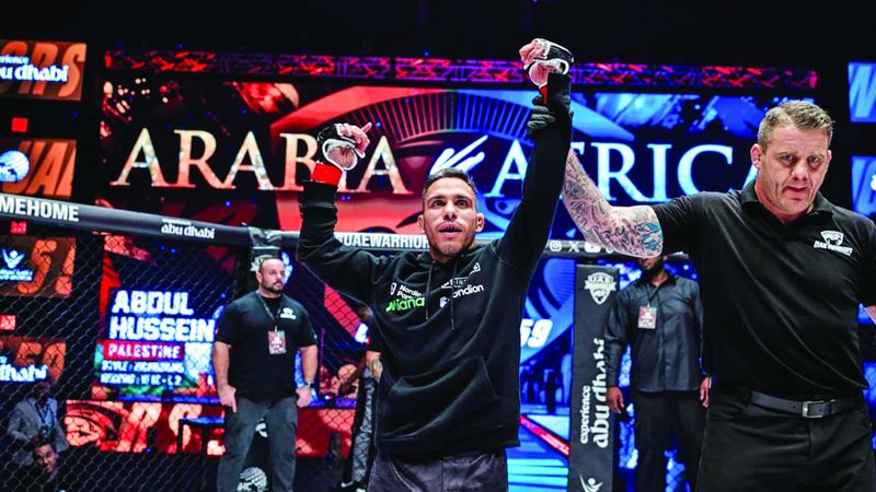 الامارات | الفلسطيني عبدول بطلاً للنسخة المشتركة في «محاربي الإمارات»