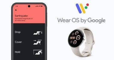 تكنولوجيا: ساعة جوجل الذكية تحذر المستخدمين من الزلازل قبل وقوعها