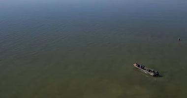 تكنولوجيا: علماء روس يؤكدون ظهور جزيرة جديدة في بحر قزوين مع انخفاض منسوب المياه