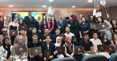 التعليم العالى: "الوافدين" تنظم احتفالية تخرج لطلاب المركز الثقافى المصرى