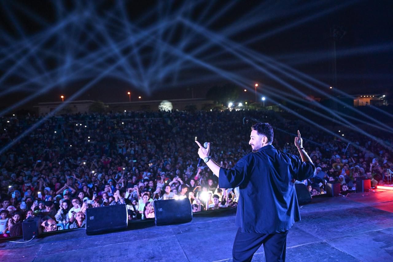 حماده هلال يتألق بأجمل أغانيه فى حفل القطامية.. صور