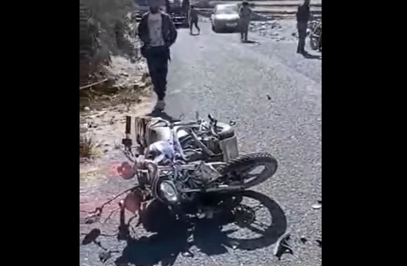 حادث مروّع في نهم شرق صنعاء يودي بحياة شخصين جراء السرعة الجنونية