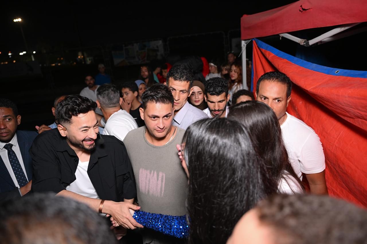 حماده هلال يتألق بأجمل أغانيه فى حفل القطامية.. صور