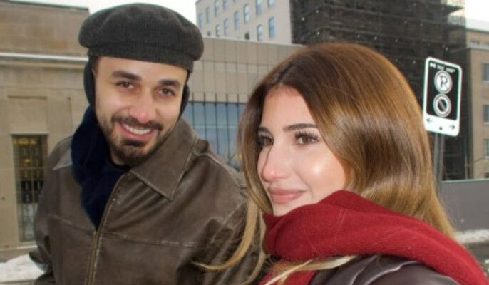 وردة عن كل يوم جمعة.. أسامة مروة يقدم عدد هائل من الورود لـ شيرين بيوتي قبل زفافهما