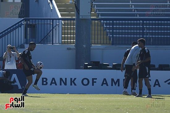 الأهلى يختتم تدريباته الجماعية استعدادا لمواجهة ميامى فى كأس العالم للأندية