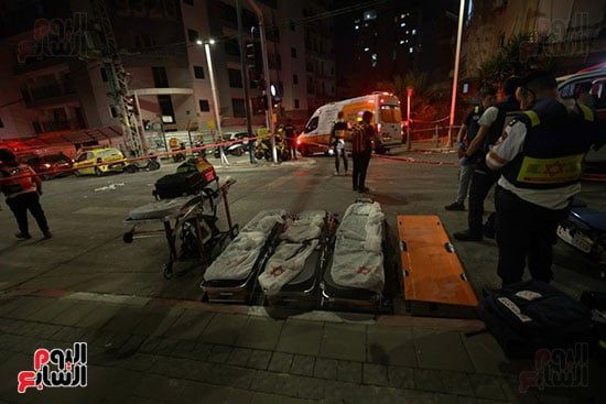 ضحايا صواريخ إيران 207 مصابين و4 قتلى وإقامة محطات لإسعاف الجرحى فى بات يام.. صور