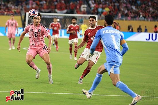 الشوط الأول.. تعادل سلبى بين الأهلى وإنتر ميامى فى افتتاح كأس العالم للأندية.. صور