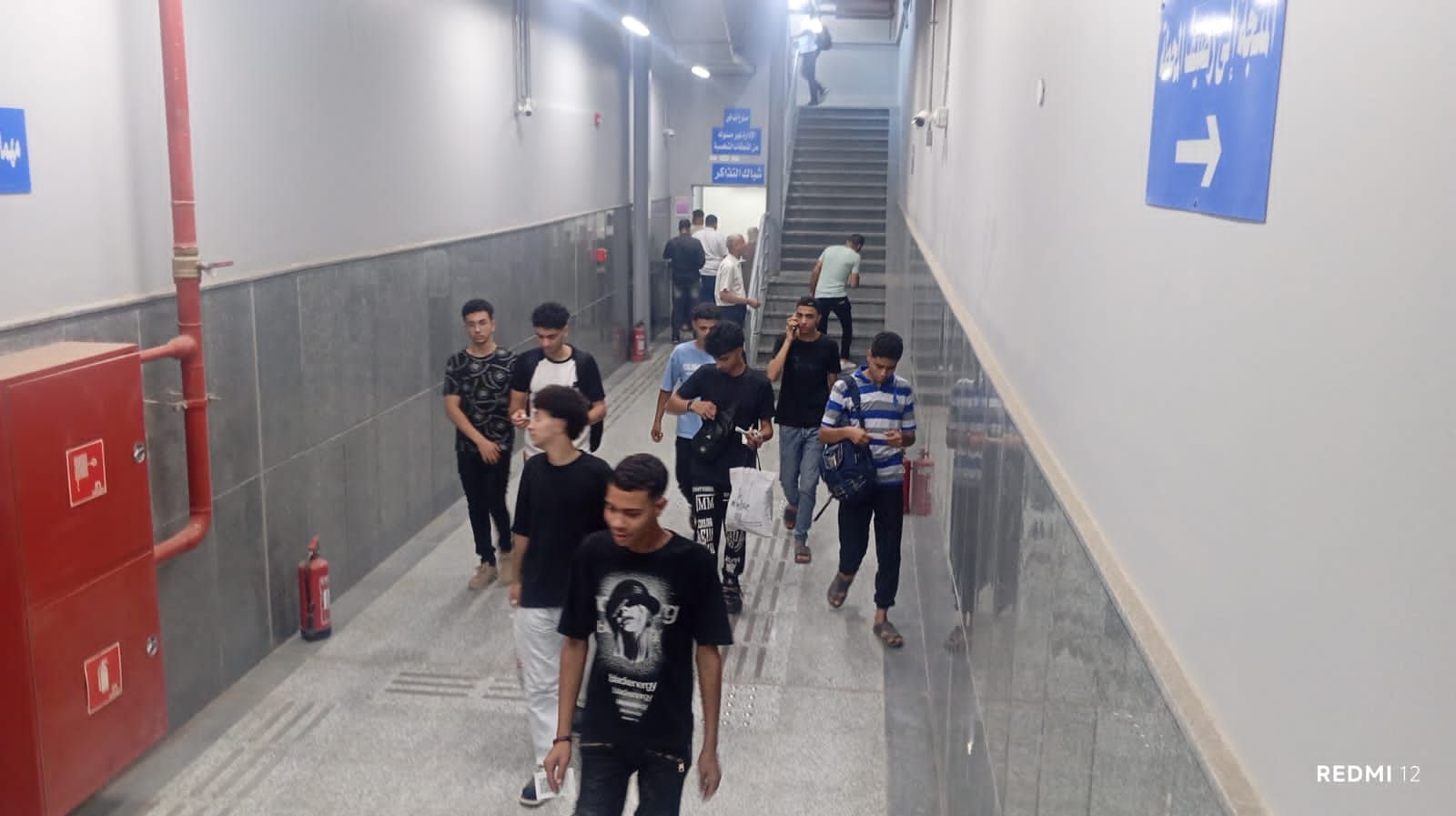 إقبال كبير على الأتوبيس الترددى من نزلة الزراعى حتى أكاديمية الشرطة.. صور