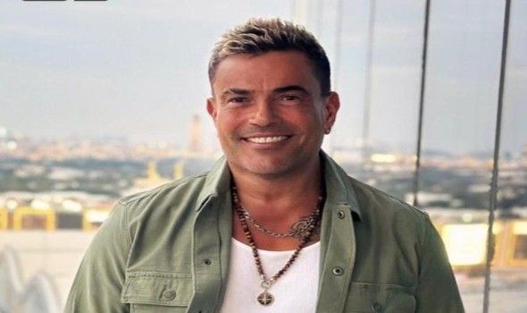 عمرو دياب يشرف على تسجيل أغنية ابنته جنا