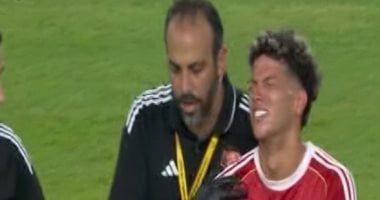 إصابة إمام عاشور وخروجه باكيا.. ونزول زيزو فى مباراة الأهلى وإنتر ميامى "صور"