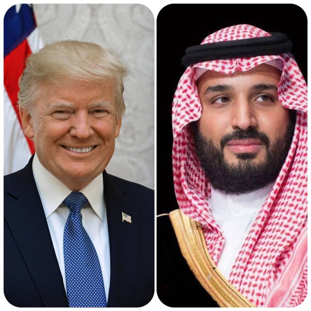 ولي العهد وترمب: ضرورة ضبط النفس وخفض التصعيد