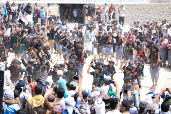 الموسطة تحتضن فعاليات اليوم الثالث من مهرجان يافع التراثي وسط حضور رسمي وشعبي