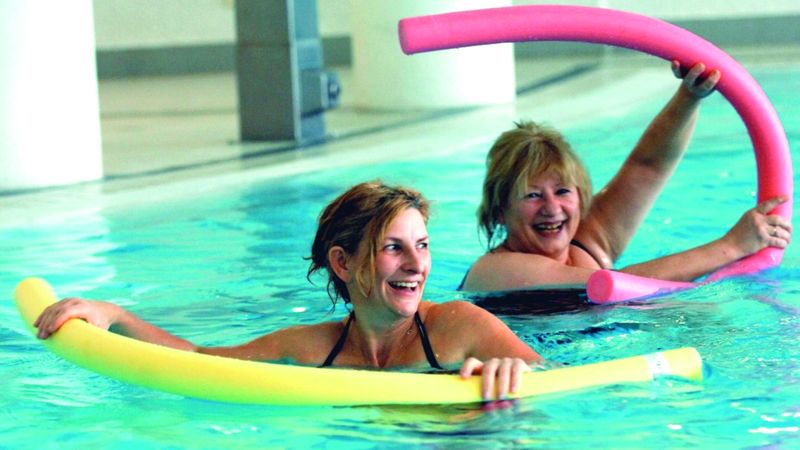 الامارات | التمارين الرياضية المائية تساعد على إنقاص الوزن