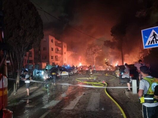 الإسعاف الإسرائيلي: إصابة عدد من الإسرائيليين في حيفا