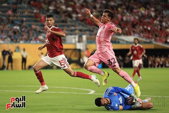 60 دقيقة.. إنتر ميامي ينشط هجوميا.. والأهلي يحافظ عل التعادل السلبي.. صور