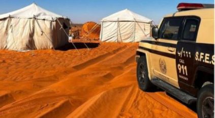 ضبط مواطن رعى 14 متنًا من الإبل في محمية الإمام عبدالعزيز