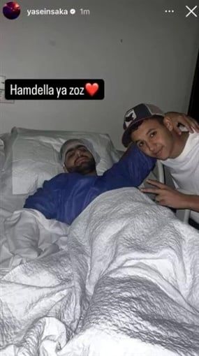 ياسين السقا يطمئن الجمهور على شقيقه حمزة ويوجه رسالة لوالده