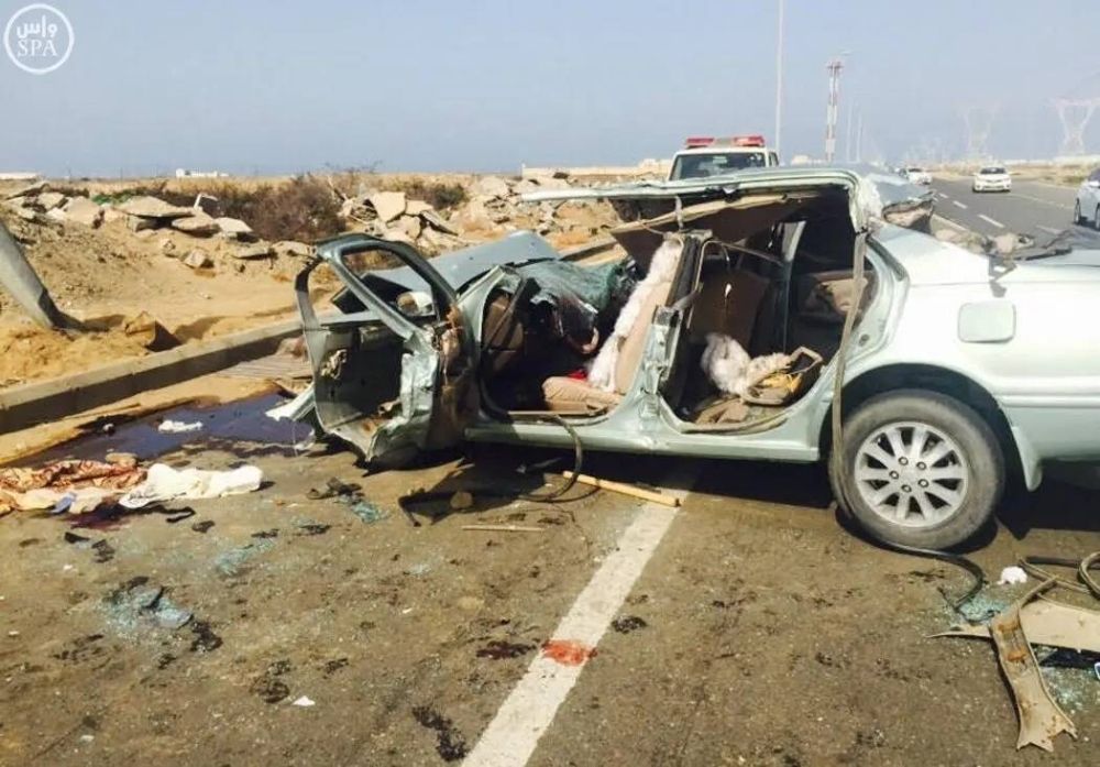 202 ألف بلاغ عن الحوادث المرورية