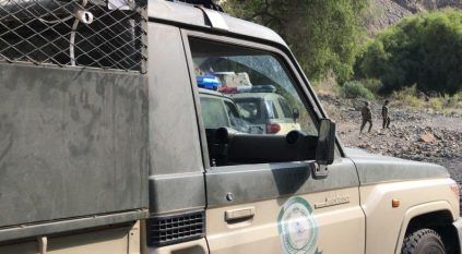 القبض على 3 مخالفين لتهريبهم 75 كيلو قات في عسير