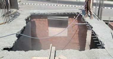 محافظة الجيزة تعلن إزالة 3 أدوار مخالفة بعقارات فى حى الهرم