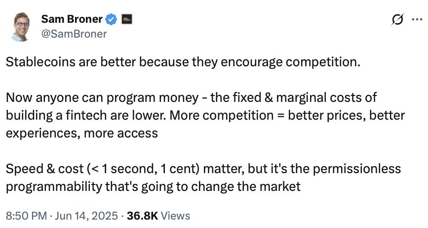 الرئيس التنفيذي لشركة Circle: العملات المستقرة ستشهد قريبًا "لحظة الآيفون" الخاصة بها