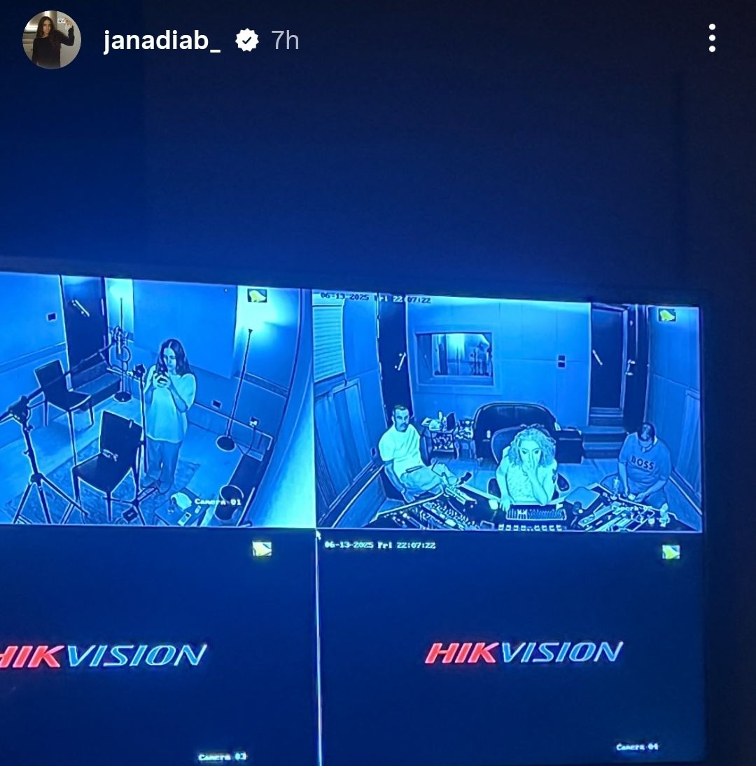 بحضور الهضبة .. جنا عمرو دياب تسجل أحدث أغانيها – صورة