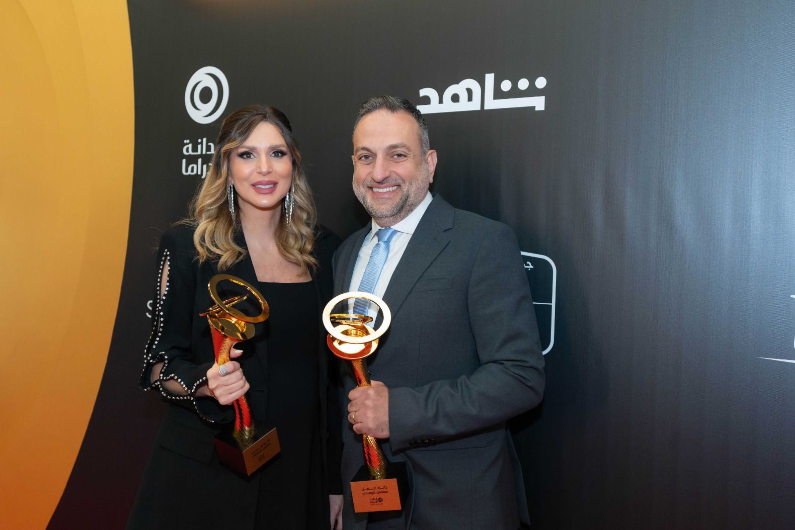 نجوم يكرمون ويحصدون الجوائز ضمن فعاليات مهرجان الخليج للإذاعة والتلفزيون في البحرين