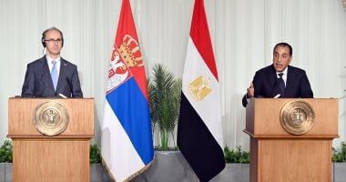 مدبولى: زيارة رئيس وزراء صربيا تمثل نقطة انطلاق جديدة نحو تعزيز شراكتنا