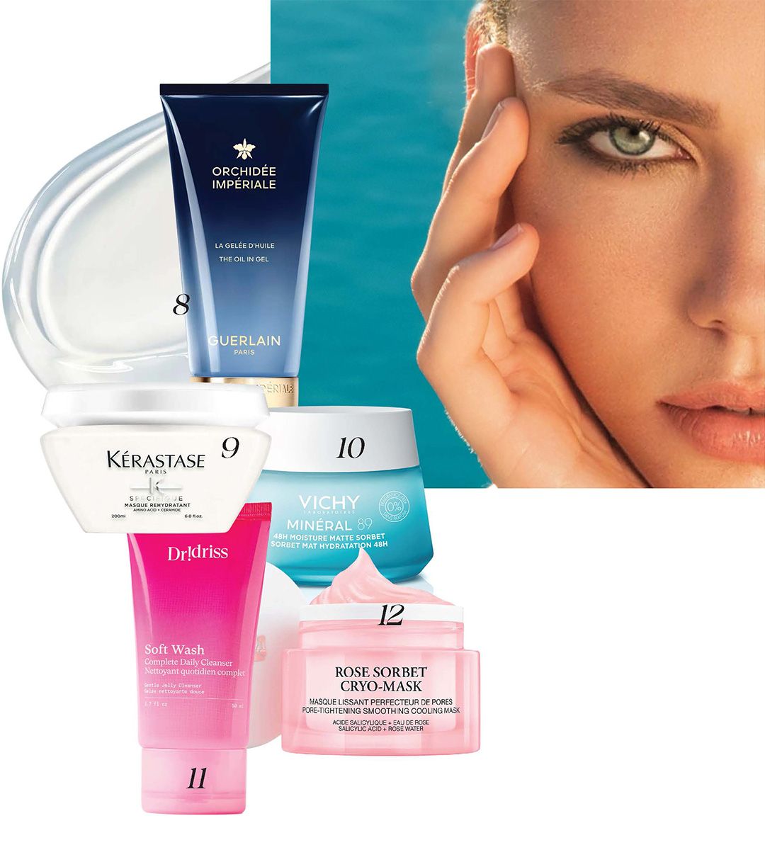 مستحضرات تجميل بتركيبات هلامية لانتعاش مثالي في الأيام الحارّة