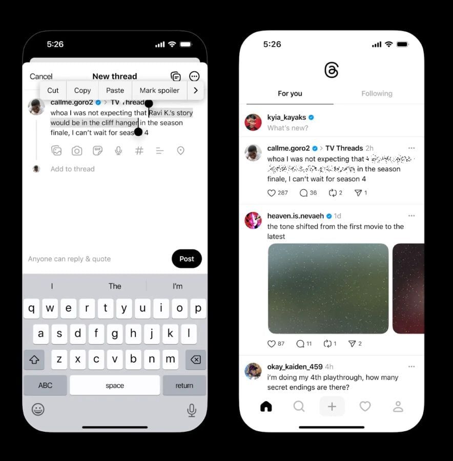 تكنولوجيا: Meta تُضيف ميزة مستوحاة من Reddit وDiscord إلى Threads