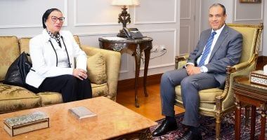 وزير الخارجية والهجرة يستقبل وزيرة البيئة